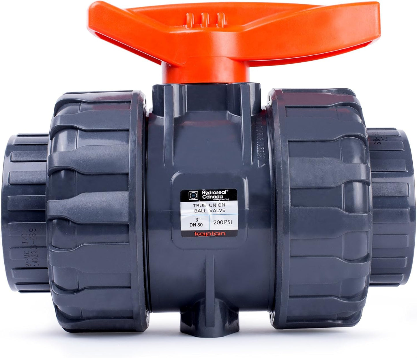Kaplan 3 in PVC True Union Ball Valve for Superior Performance