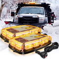 12 in Roof Top Strobe Lights 48LED Magnetic Mount - High Visibility