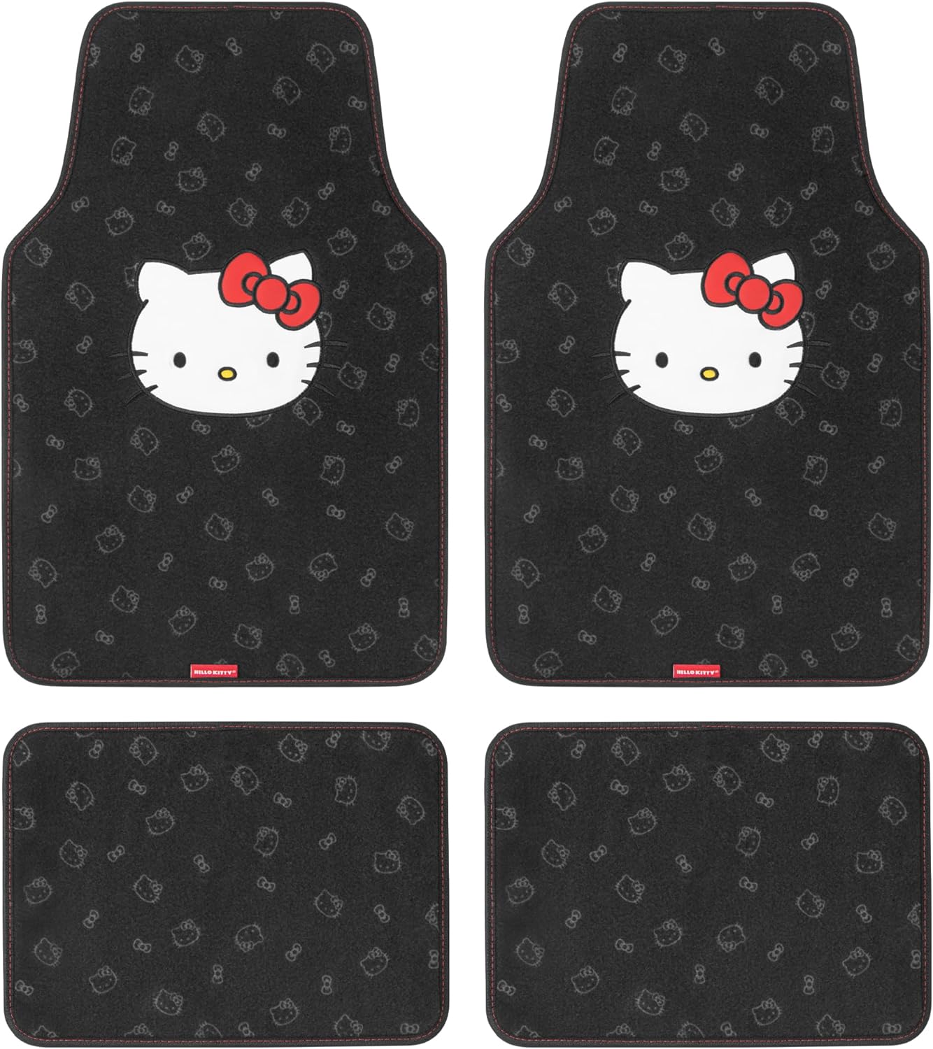 Hello Kitty Carpet Car Floor Mats for Cars and SUVs - Cute Design