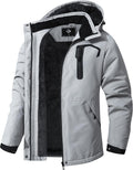 Women's Waterproof Ski Jacket Warm Winter Coat Hooded Windbreaker