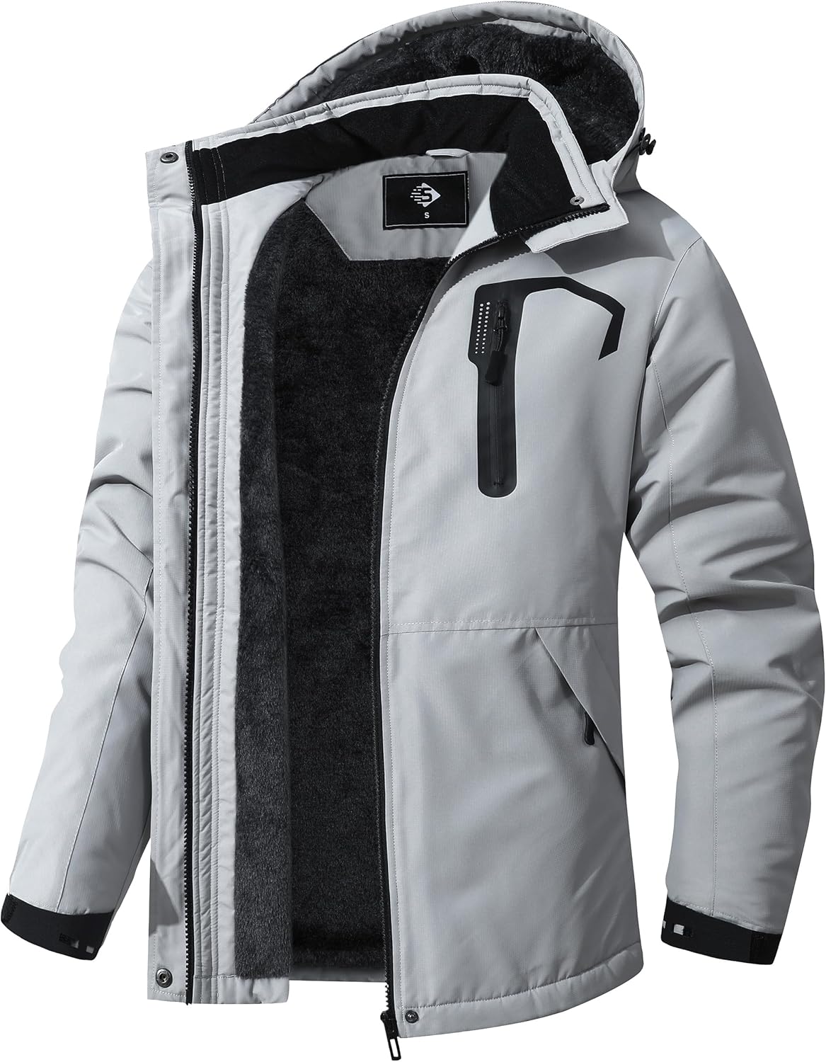 Women's Waterproof Ski Jacket for Winter Sports and Activities