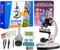 AmScope M30 Series STEM Microscope Kit for Kids - Portable Learning