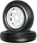 Trailer Tire On Rim ST205/75D15 2-Pack - Durable Load Range C