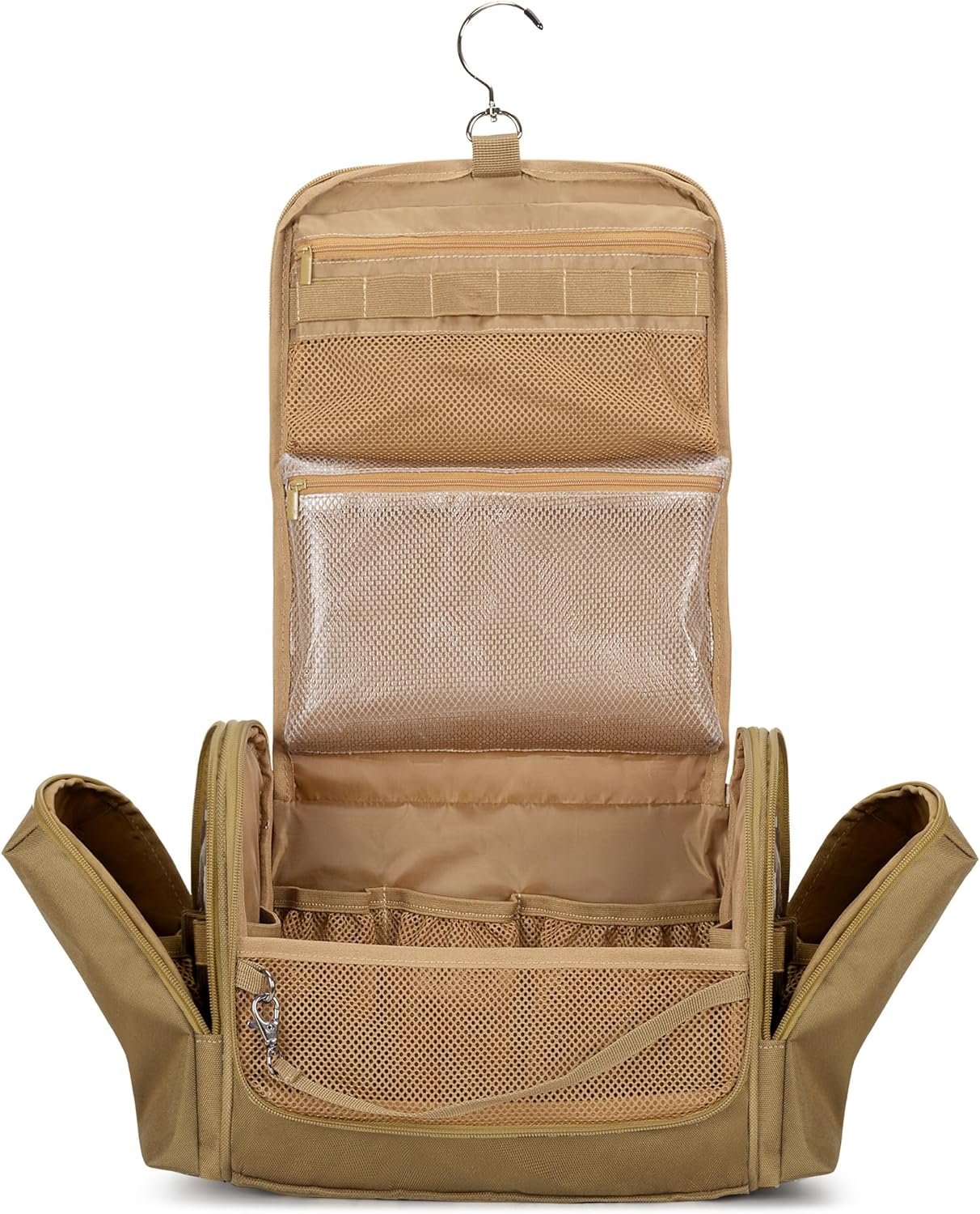 Tactical Toiletry Travel Bag for Men - Versatile Hanging Dopp Kit