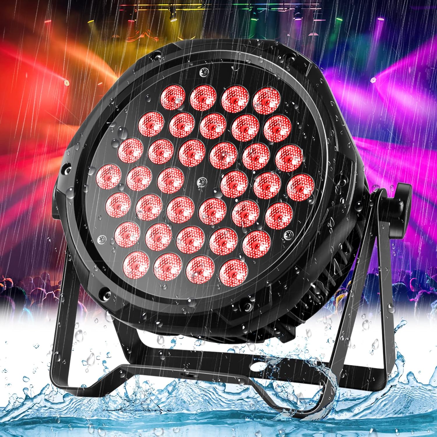 HOLDLAMP LED Stage Lights IP67 Waterproof for Outdoor Events