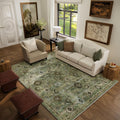 Washable Area Rugs for Living Room: Soft Boho Vintage Design