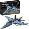 Apostrophe Games F/A-18 Hornet Fighter Jet Building Block Set
