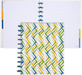 Talia Discbound Notebook Letter with Deep Lake Blue Discs