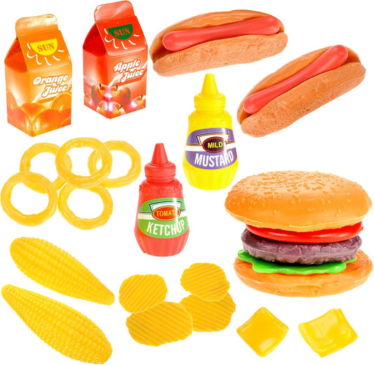 Deluxe Kids Fast Food Play Set - Cook up Fun!