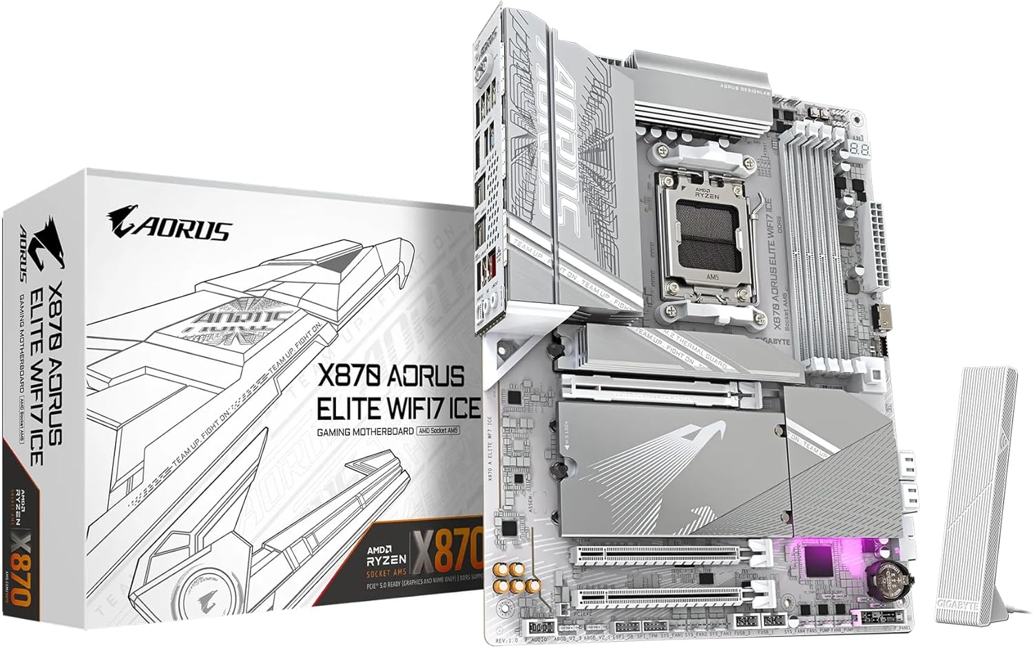 GIGABYTE X870 AORUS Elite WIFI7 ATX Motherboard for AMD Ryzen