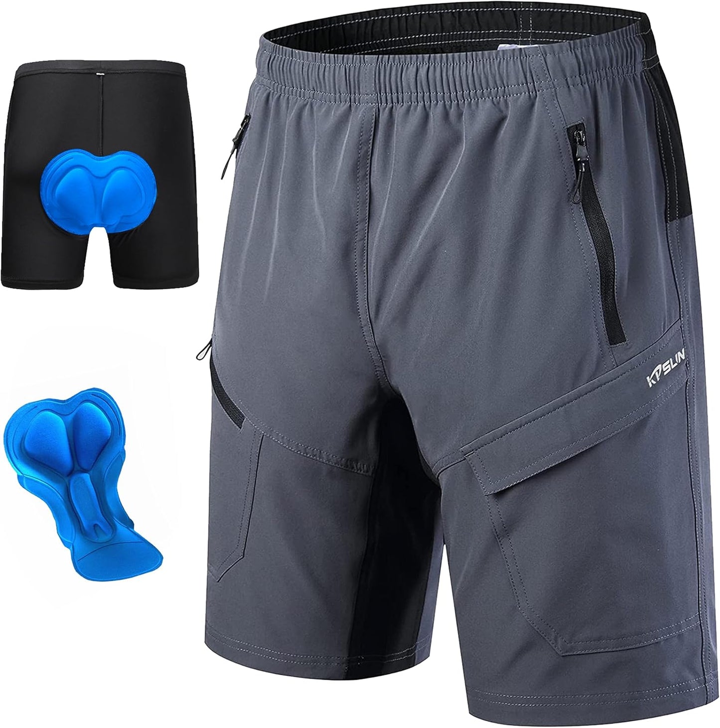 Men's Mountain Bike Shorts with 3D Padding for Ultimate Comfort