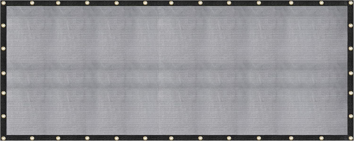 Heavy Duty 12 FT. X 20 FT Mesh Tarp for Greenhouses and More