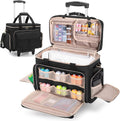 Rolling Sewing Machine Case with Multiple Pockets - Mobile Protection