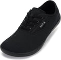 WHITIN Men's Wide Canvas Barefoot Sneakers - Minimalist Zero Drop Road