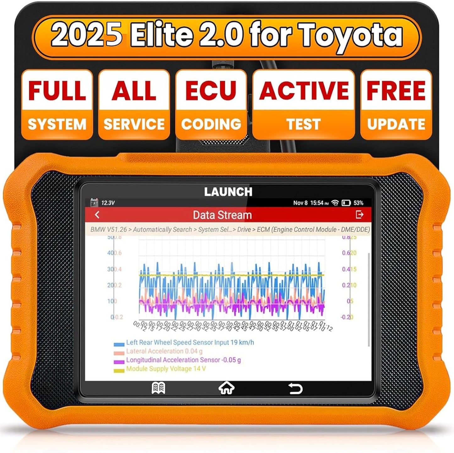 2025 LAUNCH Creader Elite V2.0 Bi-Directional Scan Tool Review