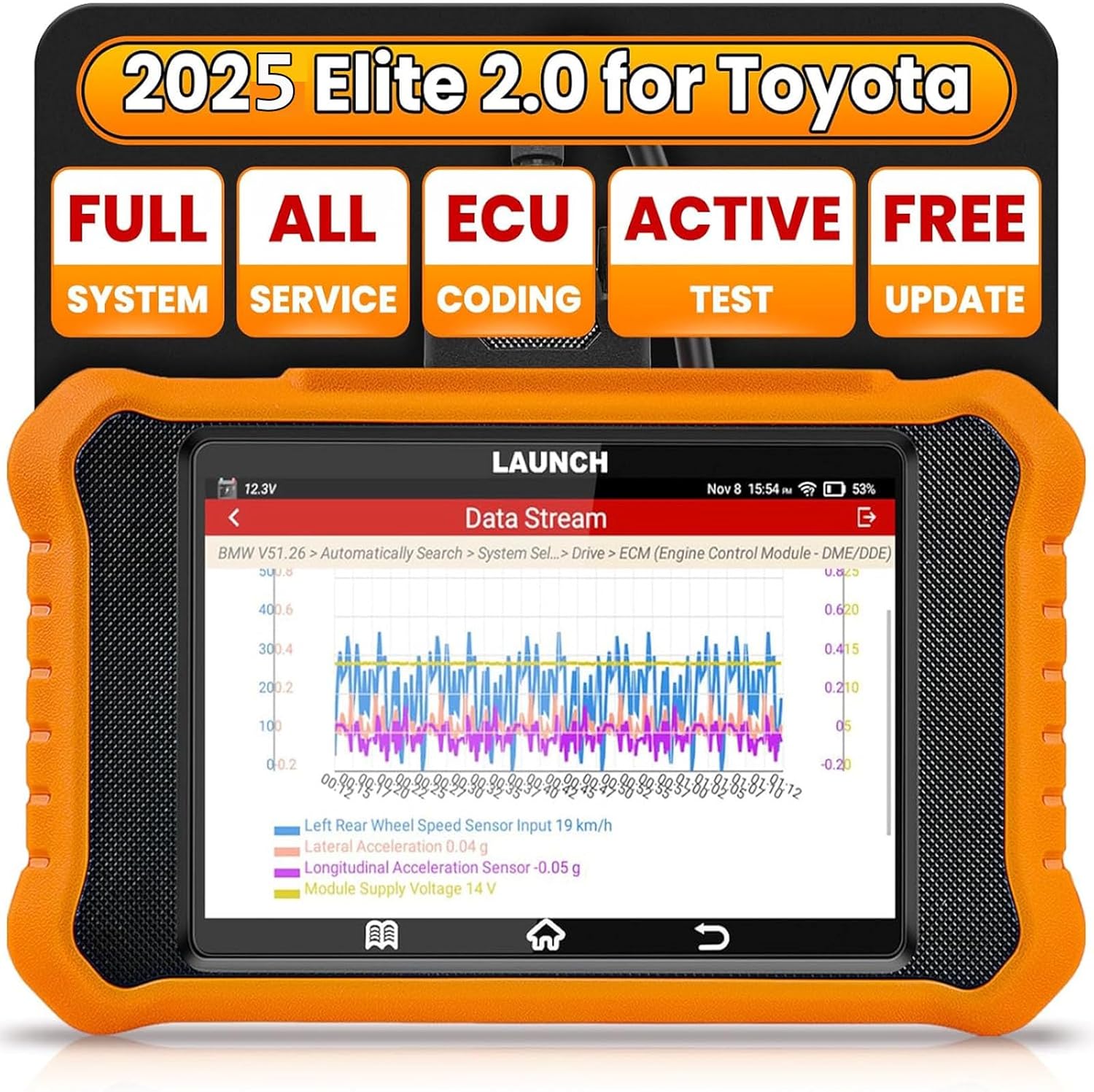 2025 LAUNCH Creader Elite V2.0 Bi-Directional Scan Tool Review