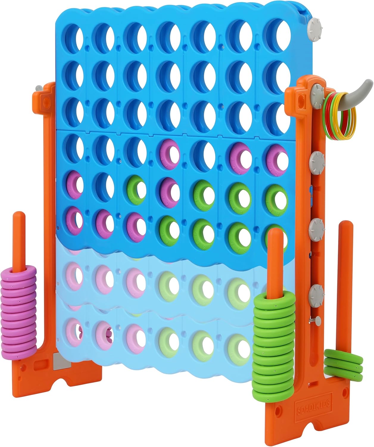 SDADI Height Adjustable Giant 4 in a Row Connect Game Set