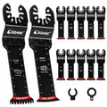EZARC Oscillating Saw Blades - 10 PCS Extra-Long Reach Arc Edge