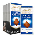 Lindt EXCELLENCE Extra Creamy Milk Chocolate Bar 12-Pack - Smooth