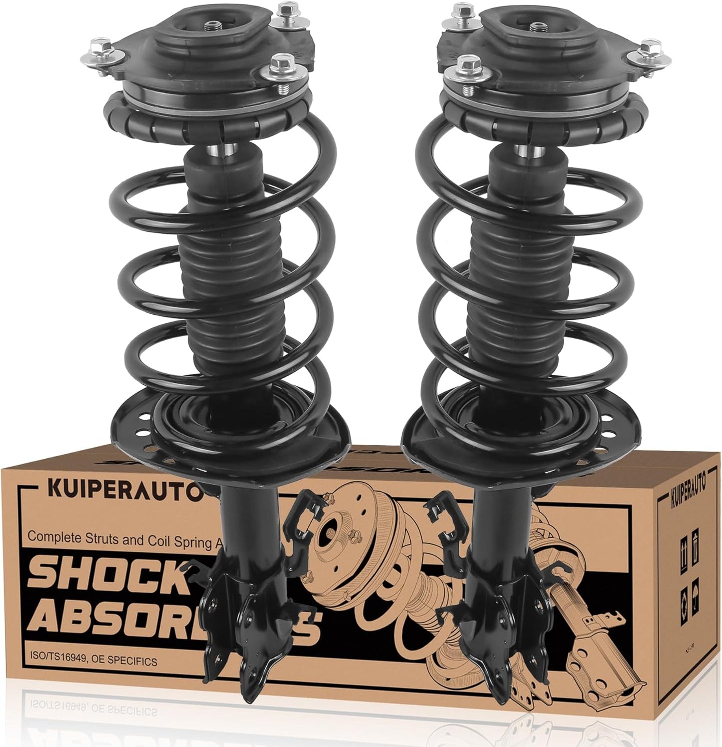 Complete Front Struts Coil Spring Assembly for Nissan Sentra