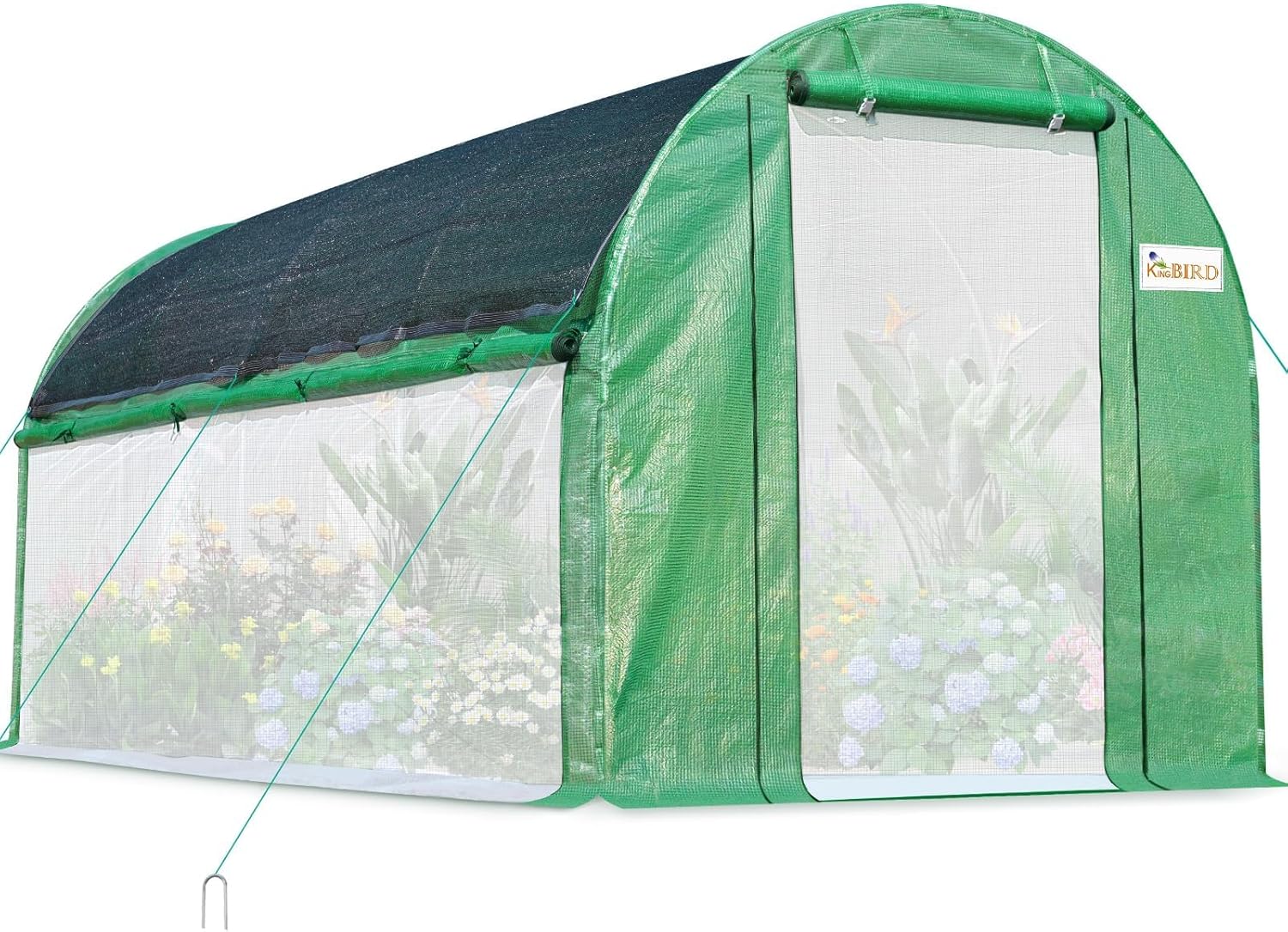 KING BIRD Premium Greenhouse for Outdoors - Large Walk-in Design