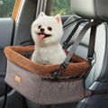 Dog Car Seat Booster for Small Dogs - Safe, Elevated Travel