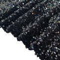 Sequin Velvet Fabric by the Yard 5 Yards Black - Craft & Party Sew