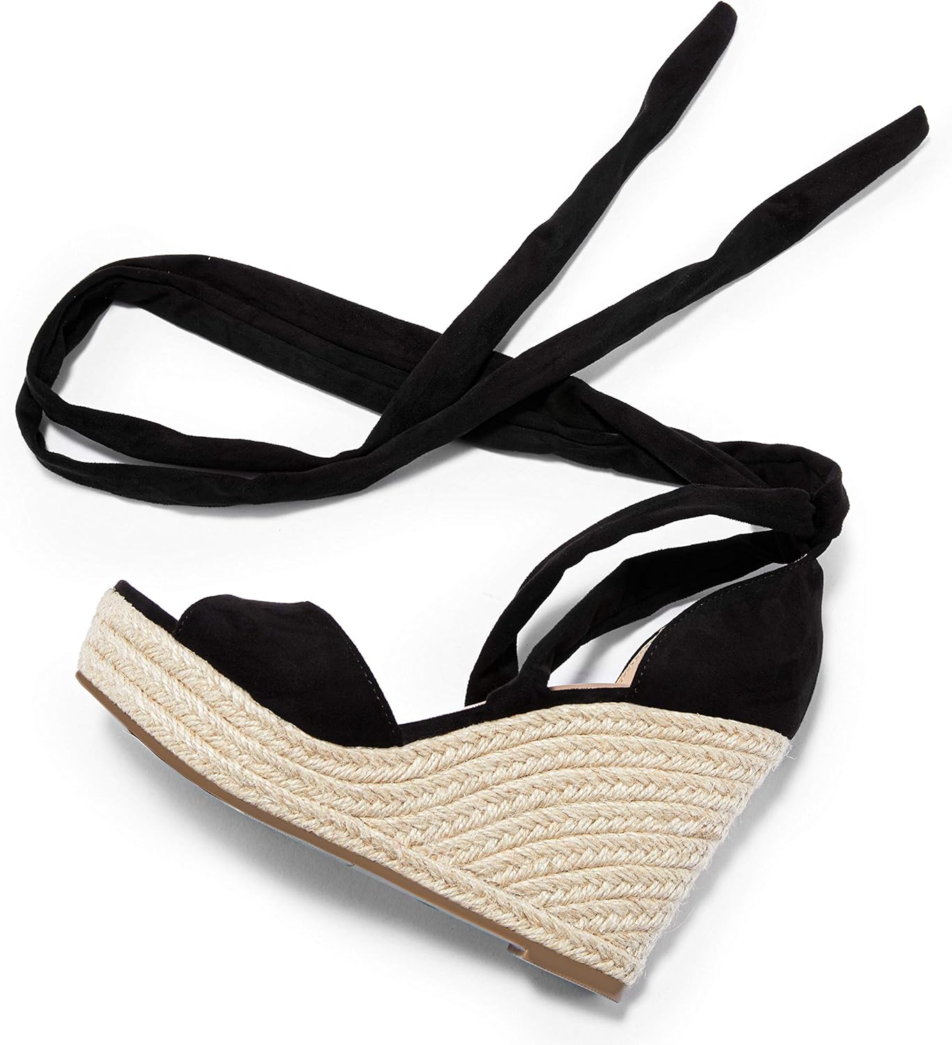 Womens Lace up Espadrilles Platform Wedges Sandals for Summer