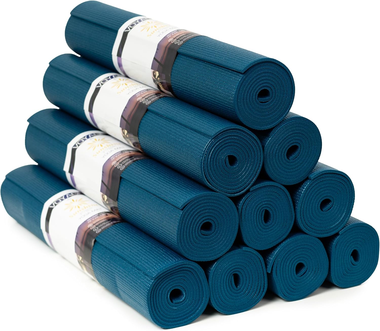 Sunshine Yoga Bulk 5mm Thick Mats - Durable Non-Slip Fitness Essential