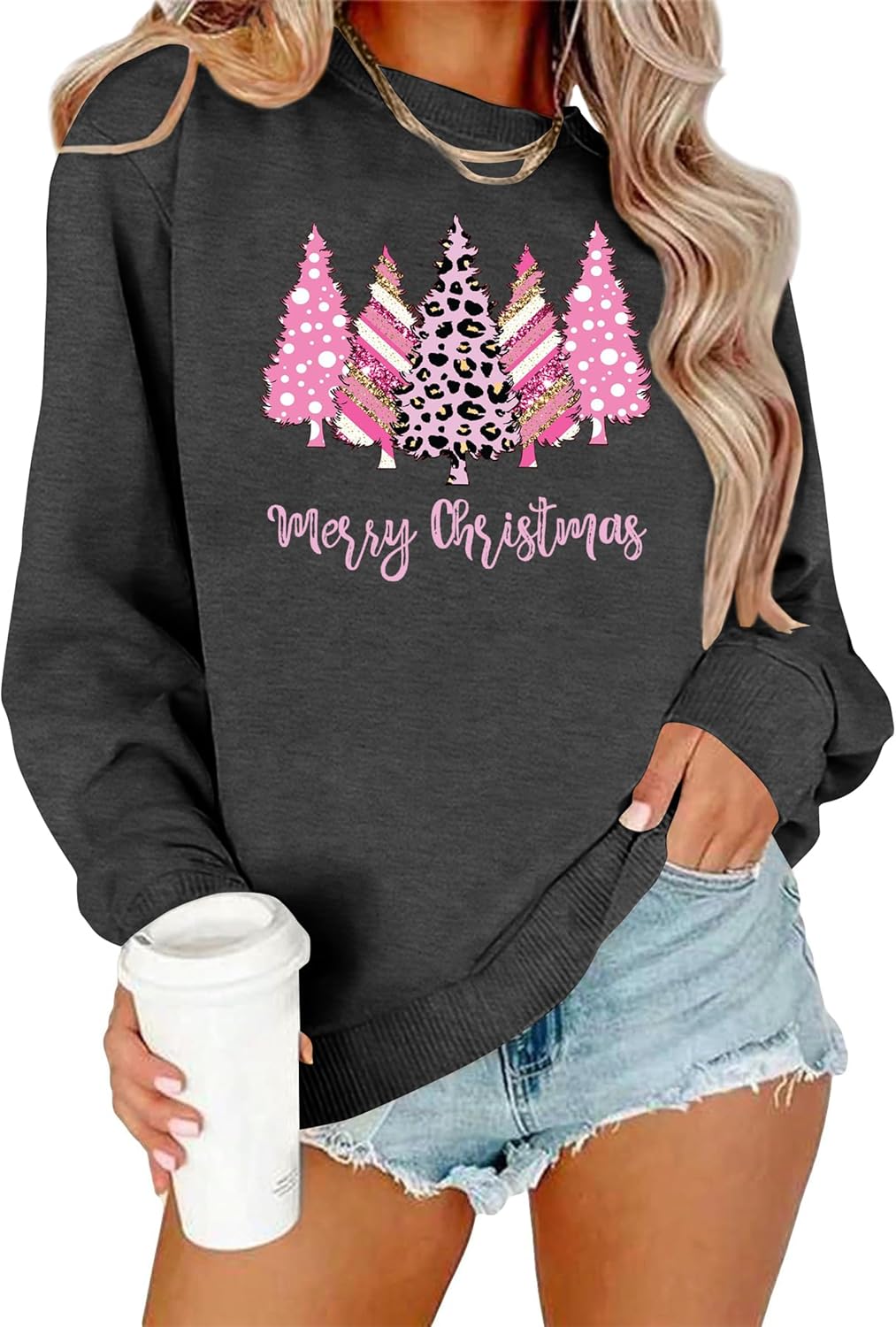 Merry Christmas Tree Women's Sweatshirt