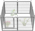 Durable Metal Garden Fence for Outdoor Yard Protection and Privacy