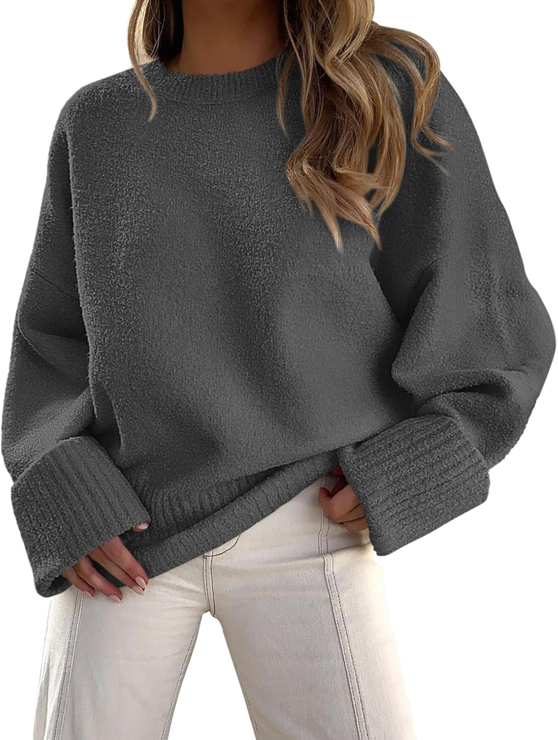 PRETTYGARDEN Women's Fall Oversized Sweaters for Cozy Style