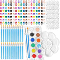 Fulmoon 72 Set Acrylic Paint Kits for Kids and Adults - Washable Party