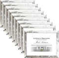 Vittanly 8.5x11 Picture Frames Set of 9 for Wall or Tabletop