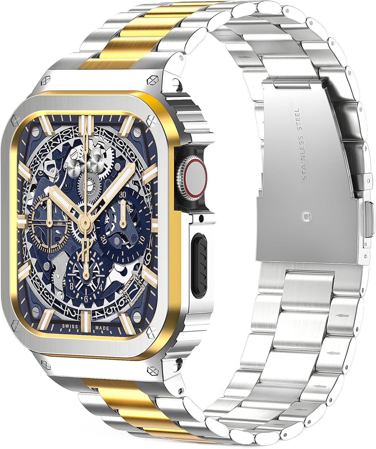 Metal Band Compatible with Apple Watch 44mm 45mm for Series SE