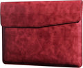 Leather Laptop Sleeve 13 Inch Compatible with MacBook Air and Pro