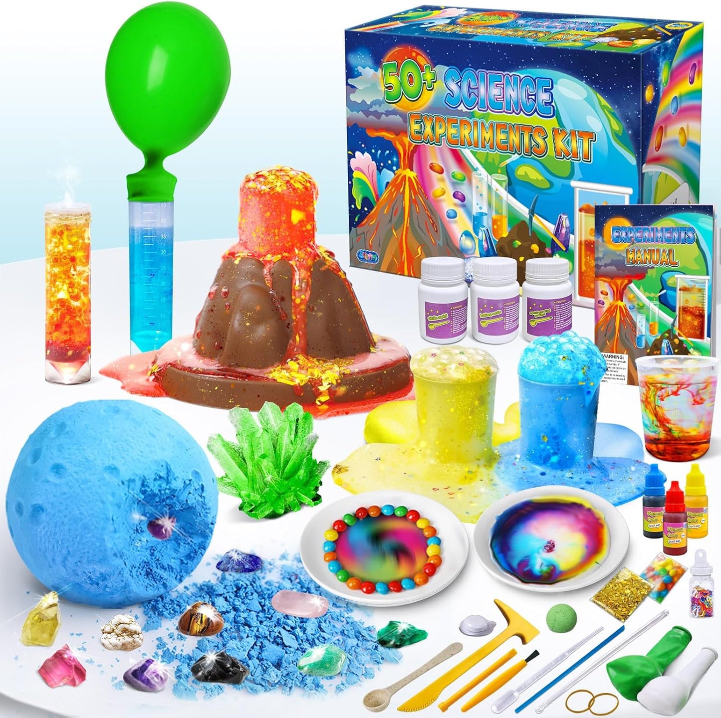 STEM Science Kit for Kids: 50+ Experiments & Fun