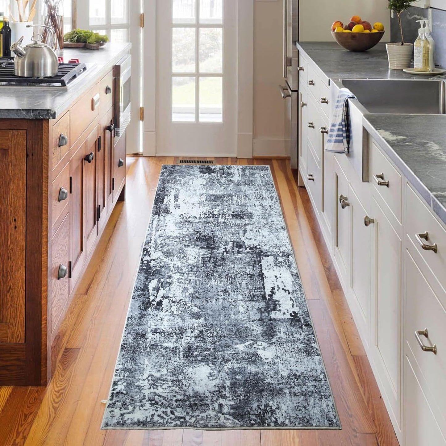 Runner Rug 2ft 6in'x8ft Non-Slip Boho Soft Area Rug for Home