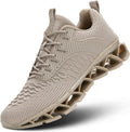 Men's Slip On Walking Running Shoes - Comfortable Non (Style 77RM)
