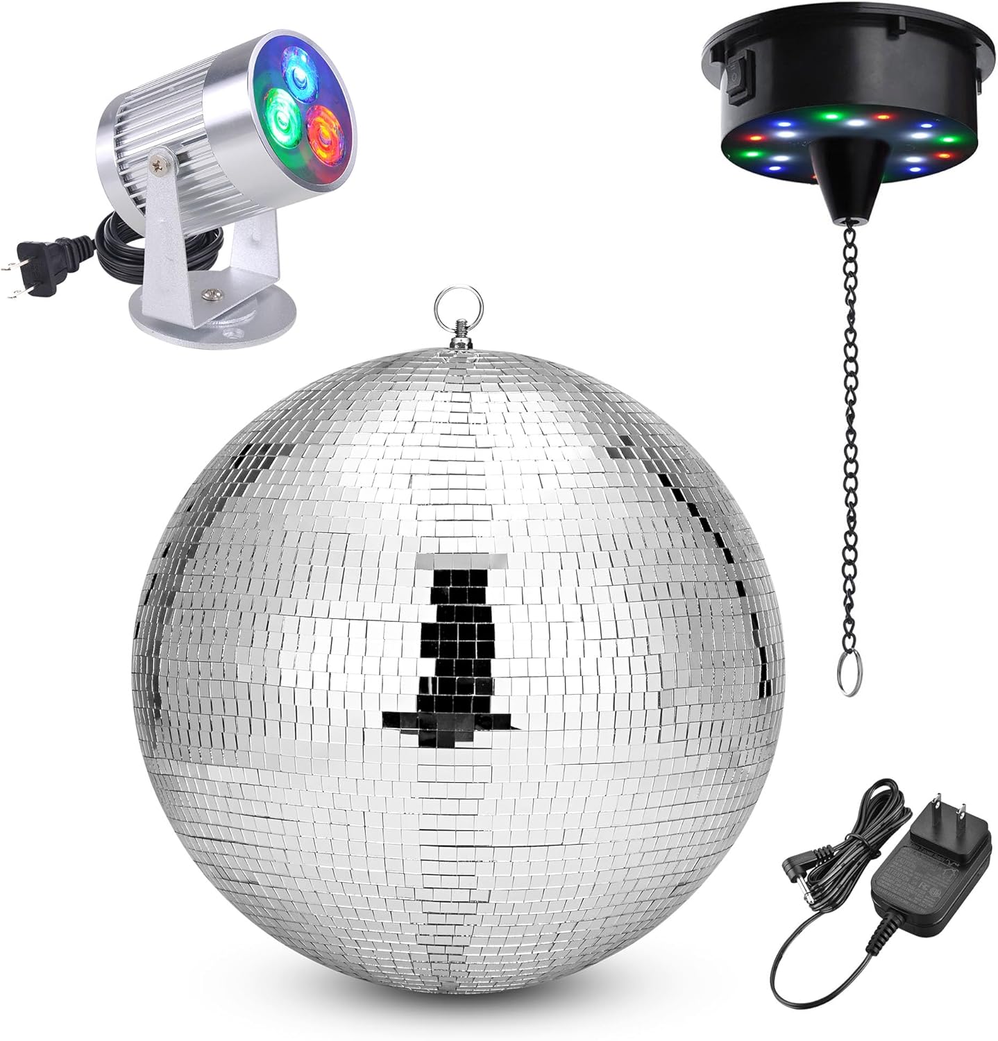 Yescom 16in Large Disco Ball with Motor for Party Atmosphere
