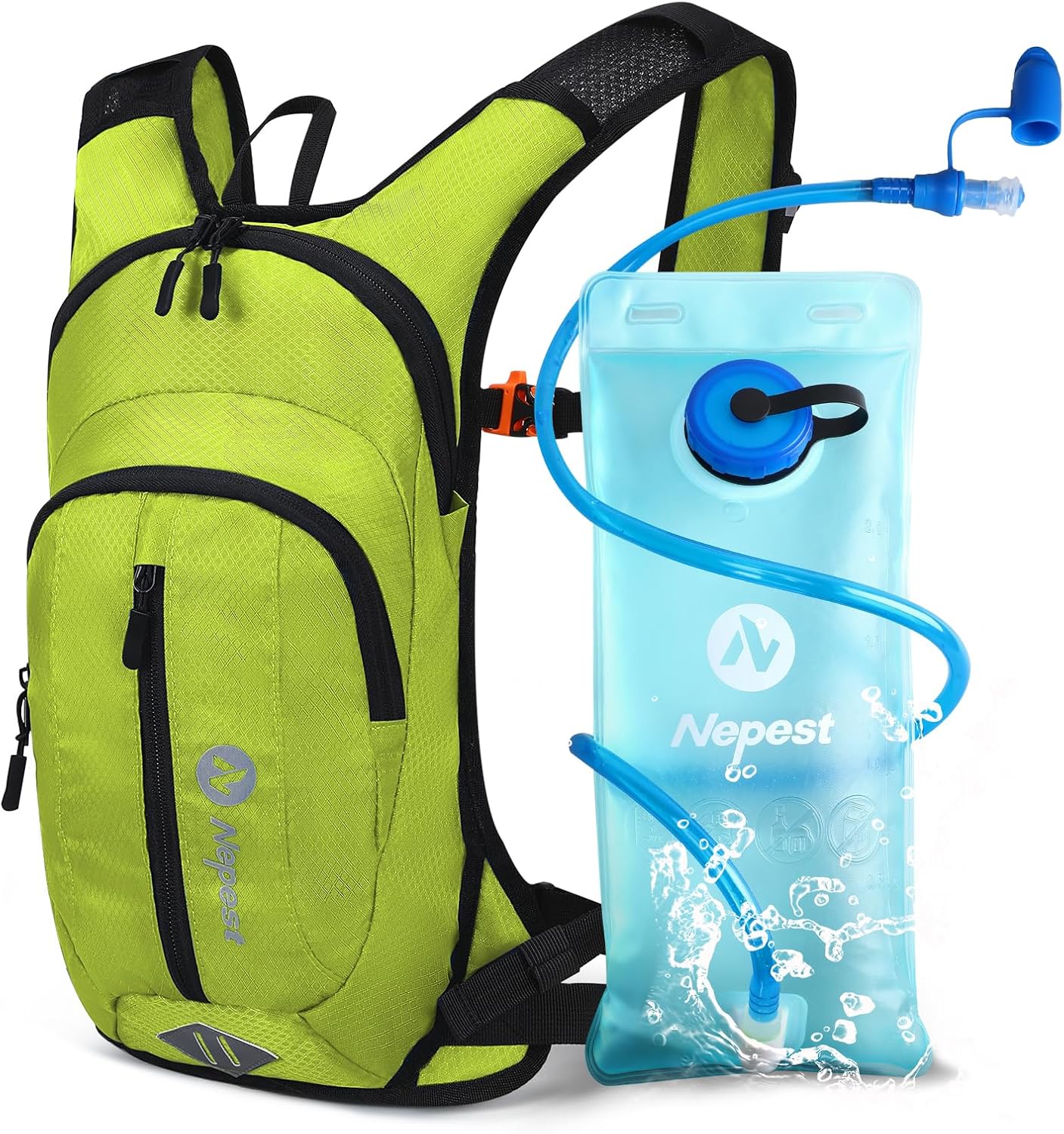 Nepest Hydration Pack Backpack for Hiking, Cycling & Running