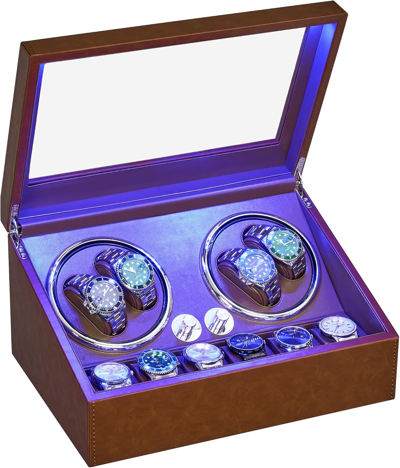 Ultimate Watch Winder for 4 Watches