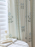 Linen Blend Pinch Pleated Curtains 30in x 96in - Light Filtering