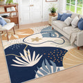 Lahome Rug for Living Room 5x7 - Washable Non-Slip Ultra-Thin Area Rug