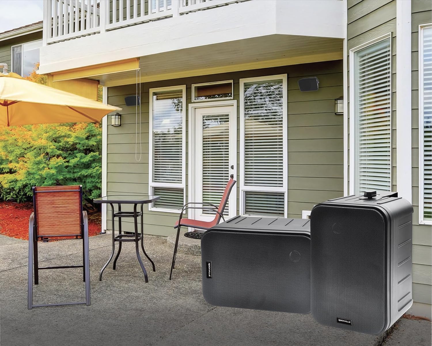 Immerse in Sound: Rockville Swivel Home Theater Speakers