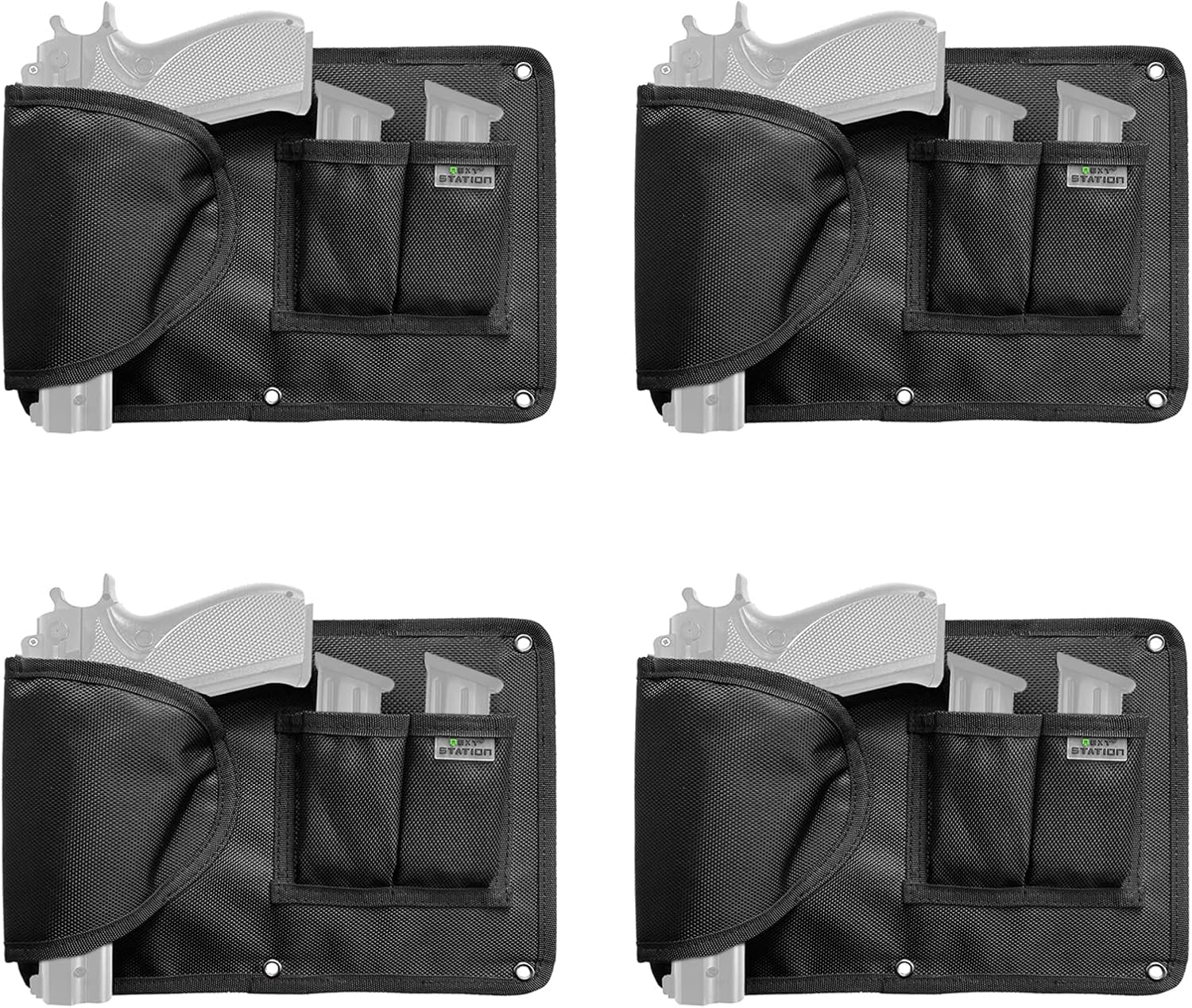 Pistol Holder Magazine Pouch for Gun Safe Organizer Storage