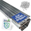 FlowGuard Slip Under Shingle 5 in & 6 in Gutter Cover System - Matte