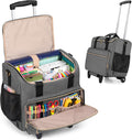 Rolling Craft Bag for 12 x 12 in Albums and Laptop - Rolling Scrapbook
