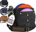 Carry 10 Discs with Ease in 16 oz Waxed Canvas Bag | Disc Living