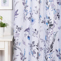 Living Room Curtains 95 in Floral Blackout Drapes - Thermal Privacy